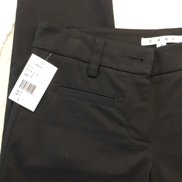 CAbi// Pique cropped pants style #413, size 2 - Picture 4 of 7